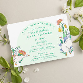 Albern Gänseblütendusche Einladung