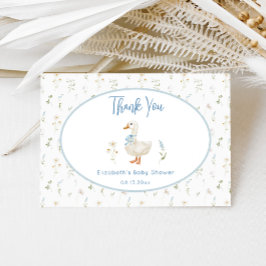 Albern Gänseblütendusche Elegant Baby Dusche Dankeskarte
