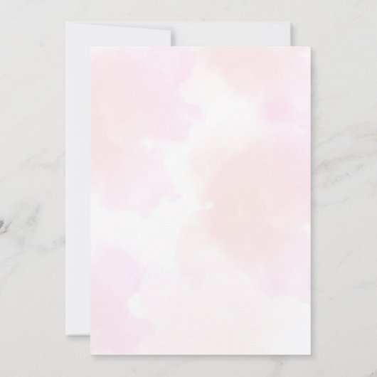 Albern Gänseblütengarten Mushroom Kinderdusche Einladung (Rückseite)