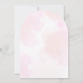 Albern Gänseblütengarten Pilz 1. Geburtstag Einladung (Rückseite)