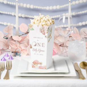 Albern Gänseblütengarten Pilz 1. Geburtstag Geschenkschachtel