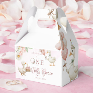 Albern Gänseblütengarten Pilz 1. Geburtstag Geschenkschachtel