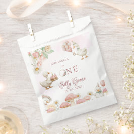 Albern Gänseblütengarten Pilz 1. Geburtstag Geschenktütchen