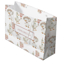 Albern Gänseblütengarten Pilz 1. Geburtstag Große Geschenktüte