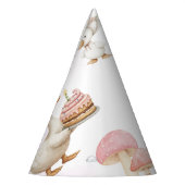 Albern Gänseblütengarten Pilz 1. Geburtstag Partyhütchen (Links)