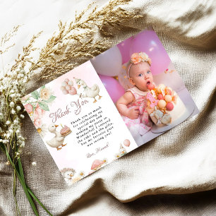 Albern Gänseblütengarten Pilz Danke Karte