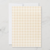 Albern Gänsedusche Einladung (Rückseite)