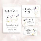 Albern Gänsedusche Einladung