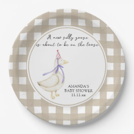 Albern Gänsedusche Pappteller