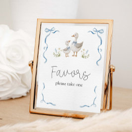 Albern Gänseduschfavoriten Poster