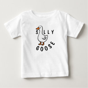 Albern Gänsegeschenk Niedlich Baby T-shirt