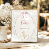 Albern Gänsehähne Kinderduschfavoriten Poster