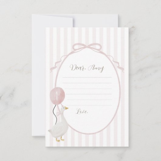 Albern Gänsehaut-Kapselkarte Einladung (Vorderseite)