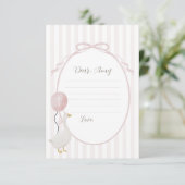 Albern Gänsehaut-Kapselkarte Einladung (Stehend Vorderseite)