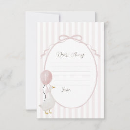 Albern Gänsehaut-Kapselkarte Einladung