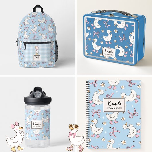 Albern Gänsehrosa Bogen Coquette Benutzerdefiniert Notizblock