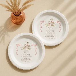 Albern Gänsehuchdusche Pappteller