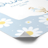 Albern Gänsejunge Babydusche Poster (Ecke)