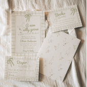 Albern Gänseneutrale Gingham-Kinderdusche Einladung