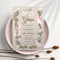 Albern Gänsepink-Bow-Girl-Babydusche