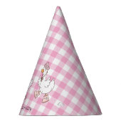 Albern Gänserosa Geburtstag Partyhütchen (Rechts)