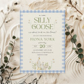 Albern Gänsewatte Kinderdusche Einladung