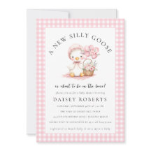 Albern Gänsewatte Kinderdusche Einladung