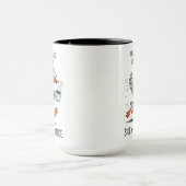 Albern Gänssaft Funny Personalisiert Tasse (Zentrum)