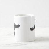 Albern-Gesicht Ziegen-Kaffee-Tasse Kaffeetasse (Mittel)