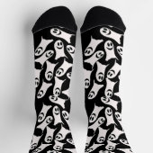 Albern Ghosts Halloween Socken (Oben)