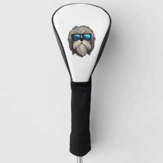 Albern Glasses Lhasa Apso Classic T - Shirt Golf Headcover