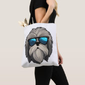 Albern Glasses Lhasa Apso Classic T - Shirt Tasche (Von Nahem)