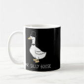 Albern Goose Couple Matching Funny Men Kaffeetasse (Links)