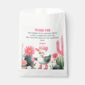 Albern Goose First Rodeo Kinder's Geburtstag Danke Geschenktütchen (Vorderseite)