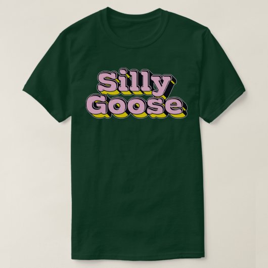 Albern Goose Retro Meme Lover Design T-Shirt (Design vorne)
