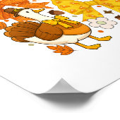 Albern Goose Thankgiving Coquette Türkei Poster (Ecke)