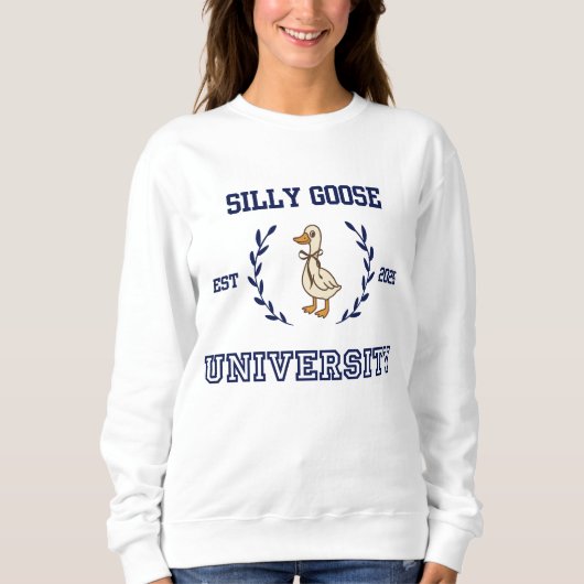 Albern Goose University Sweatshirt (Vorderseite)