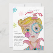 Albern haben Sie Ihren Elf ein fröhliches kleines  Einladung (Vorderseite)