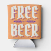 Albern & Kitschy GRATIS BIER Dosenkühler (Rückseite)