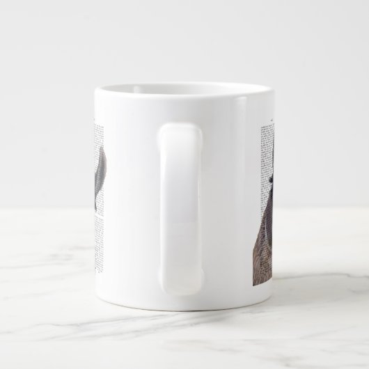 Albern Llama Jumbo-Tasse (Rückseite)