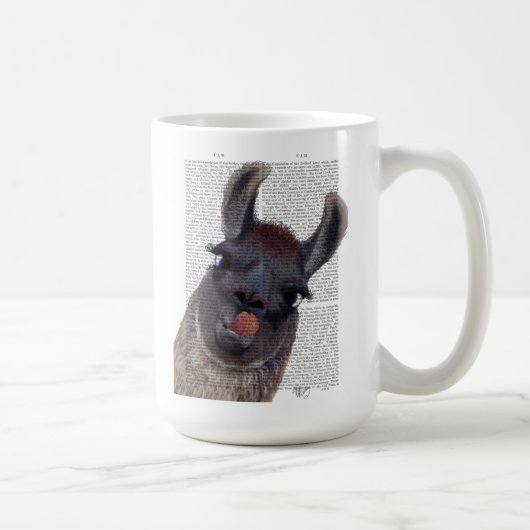 Albern Llama Kaffeetasse (Rechts)