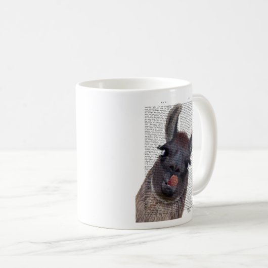 Albern Llama Kaffeetasse (VorderseiteRechts)