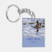 Albern Mallard Duck Schlüsselanhänger (Vorderseite links)