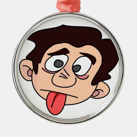 ALBERN MAN SILBERNES ORNAMENT (Vorne)