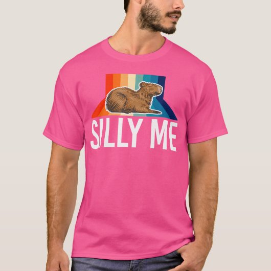 Albern Me Funny Capybara T-Shirt (Vorderseite)