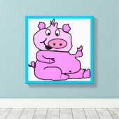 ALBERN PIGGY LEINWANDDRUCK (Insitu (Holzboden))