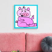 ALBERN PIGGY LEINWANDDRUCK (Insitu (Wohnzimmer))