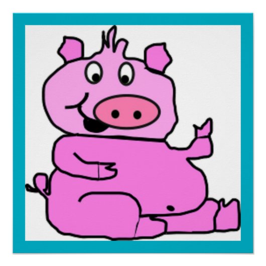 ALBERN PIGGY POSTER (Vorderseite)