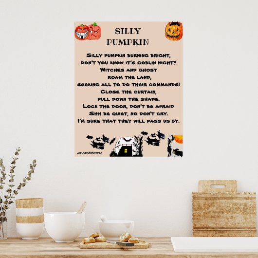 ALBERN PUMPKIN POSTER (Küche)