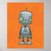 Albern Robot Poster (Vorne)